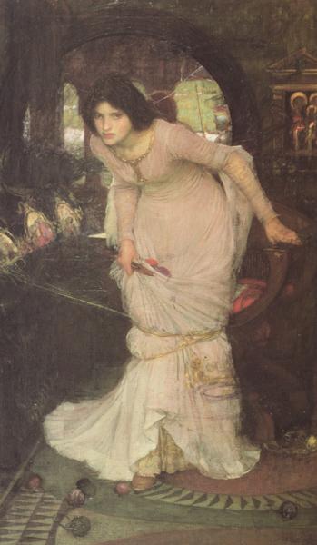 John William Waterhouse The Lady of Shalott (mk41)